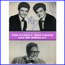 Rolling Stones The Everly Brothers Signed 1963 Souvenir Tour Programme (UK)