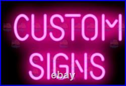 Rolling Stones Tongue 24x20 Neon Light Sign Lamp Glass Display Open Wall Decor