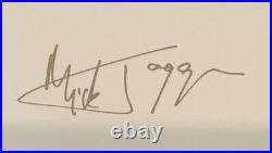 Rolling Stones Undercover Facsimile Signed by The Rolling Stones