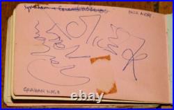 Rolling Stones Van Morrison Who Bacharach Dave Clark Kinks Ronettes Signed Book