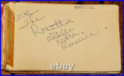 Rolling Stones Van Morrison Who Bacharach Dave Clark Kinks Ronettes Signed Book
