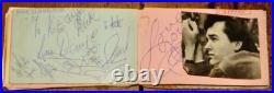 Rolling Stones Van Morrison Who Bacharach Dave Clark Kinks Ronettes Signed Book
