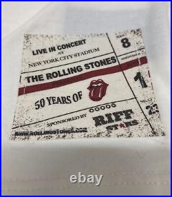 Rolling Stones XL Concert Tee Shirt Signed by The Band