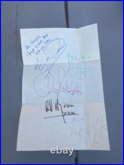 Rolling Stones autographs