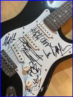 Rolling Stones signed Strat guitar. All members during Mick Taylor line-up