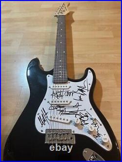 Rolling Stones signed Strat guitar. All members during Mick Taylor line-up