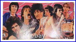 Rolling Stones signed lp Still Life American Concert gatefold by 5 musicians