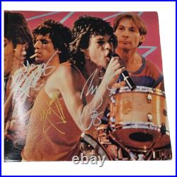 Rolling Stones signed lp Still Life American Concert gatefold by 5 musicians