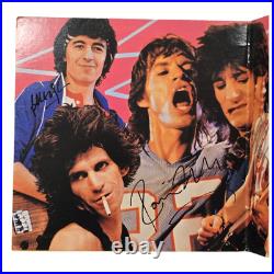 Rolling Stones signed lp Still Life American Concert gatefold by 5 musicians