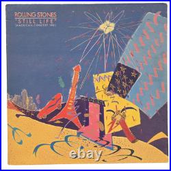 Rolling Stones signed lp Still Life American Concert gatefold by 5 musicians