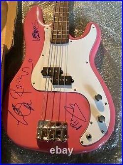 Rolling stones signed autographed Guitar