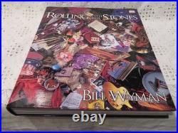 Rolling with the Stones Bill Wyman + Richard Havers Both SIGNED HB DJ 1st 2002