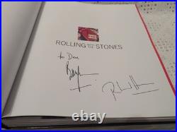 Rolling with the Stones Bill Wyman + Richard Havers Both SIGNED HB DJ 1st 2002