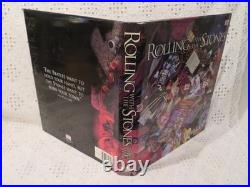 Rolling with the Stones Bill Wyman + Richard Havers Both SIGNED HB DJ 1st 2002