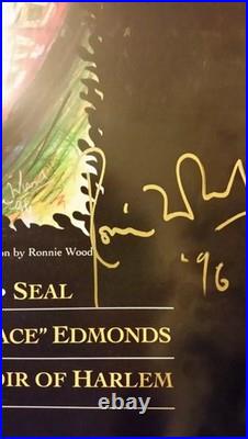 Ron Wood Autographed