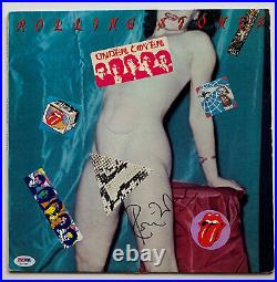 Ron Wood Autographed signed Rolling Stones Vinyl record Album PSA COA