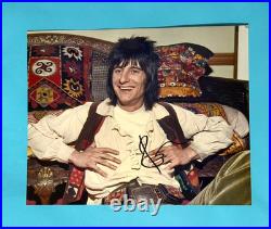 Ron Wood-Rolling Stones (Ronnie) signed, original autograph