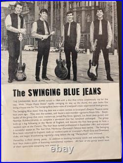 Ronettes & Rolling Stones 1964 Concert Programme Signed by Ronnie Spector