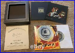 Ronnie Ron Wood Rolling Stones Lucky Man 7 Signed Autographed #'d 589/750 Set