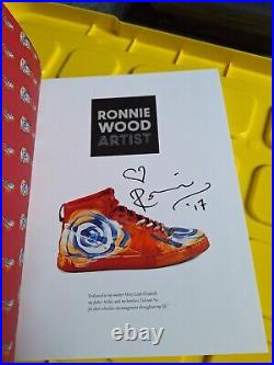 Ronnie Wood Artist SIGNED Rolling Stones Genuine Proof. A62