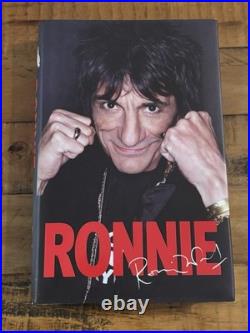 Ronnie Wood Autobiography- The Rolling Stones Signed 1st Edition Book