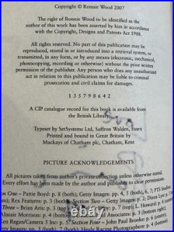 Ronnie Wood Autobiography- The Rolling Stones Signed 1st Edition Book