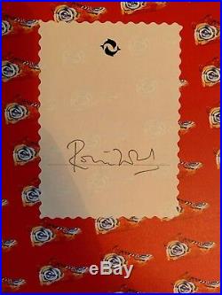 Ronnie Wood Hand Signed Artist Book Very Rare 1