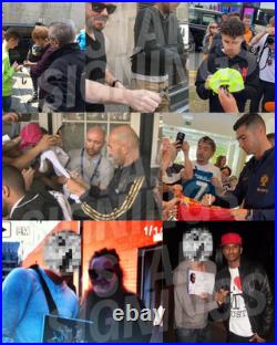 Ronnie Wood Hand Signed Photo A4 Verified + COA Rolling Stones PSA QO Card