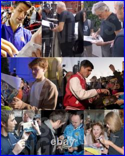 Ronnie Wood Hand Signed Photo A4 Verified + COA Rolling Stones PSA QO Card