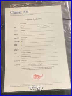 Ronnie Wood Rolling Stones Autographed Artwork Solo II Screenprint #319/600