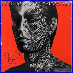 Ronnie Wood Rolling Stones Autographed Tattoo You Album BAS