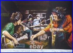 Ronnie Wood Rolling Stones Conversation Piece Japan Ed Diamond Collection Signed