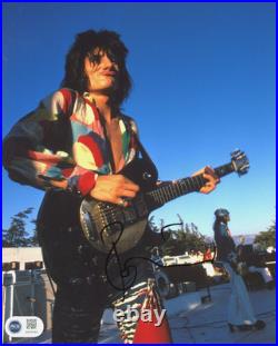 Ronnie Wood Rolling Stones Signed 10x8 Photo ACG CERT AG75792