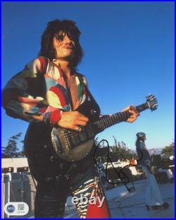 Ronnie Wood Rolling Stones Signed 10x8 Photo ACG CERT AG75793
