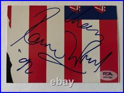 Ronnie Wood Rolling Stones Signed Autographed 4x6 Cut Photo BAS Certified