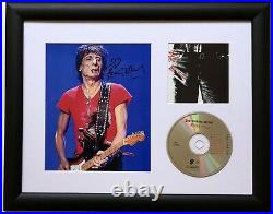Ronnie Wood / Rolling Stones / Signed Photo / Autograph / Framed / COA
