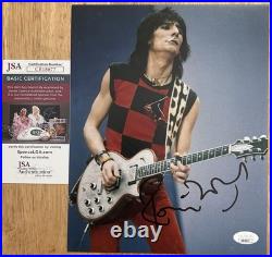 Ronnie Wood SIGNED 8X10 Photo JSA COA Autograph Rolling Stones