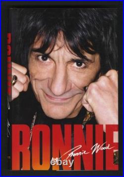 Ronnie Wood SIGNED AUTOGRAPHED Ronnie HC Autobiography Rolling Stones 1st Ed Pr Ronnie Wood SIGNED AUTOGRAPHED Ronnie HC Autobiography Rolling Stones 1st Ed Pr