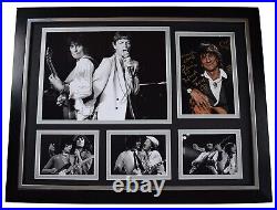 Ronnie Wood Signed Autograph framed 16x12 photo display Music Rolling Stones Art