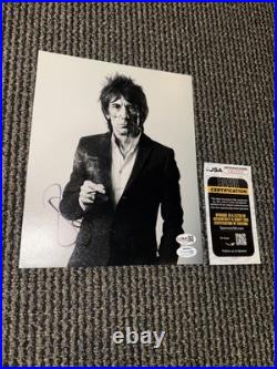 Ronnie Wood Signed Autographed 8x10 Photo With JSA COA Rolling Stones