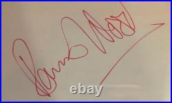 Ronnie Wood Signed Autographed Index Card Encapsulated Psa Rare Rolling Stones A Ronnie Wood Signed Autographed Index Card Encapsulated Psa Rare Rolling Stones A