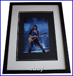 Ronnie Wood Signed Framed Autograph 16x12 photo display Rolling Stones Music COA