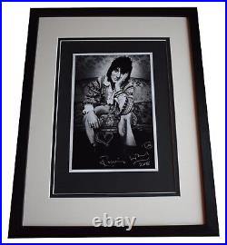 Ronnie Wood Signed Framed Autograph 16x12 photo display Rolling Stones Music COA