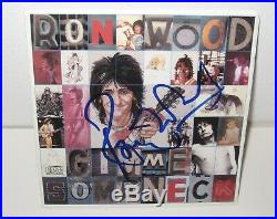 Ronnie Wood Signed Gimme Some Neck CD Rolling Stones Faces Birds Rock Autograph
