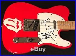Ronnie Wood Signed Guitar Rolling Stones Autographed Telecaster w sktech (Faces)