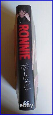 Ronnie Wood Signed Limited Book And Caricature Rolling Stones. Mint. $450.00
