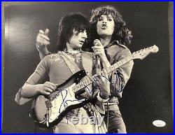 Ronnie Wood Signed Photo 11x14 JSA Mick Jagger Autograph Vintage Rolling Stones