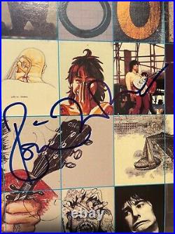 Ronnie Wood signed PSA COA PROMO record album cover 1979 Rolling Stones jsa bas