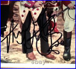 SIGNED CHARLIE WATTS BILL WYMAN THE ROLLING STONES 10x8 PHOTO RARE AUTHENTIC