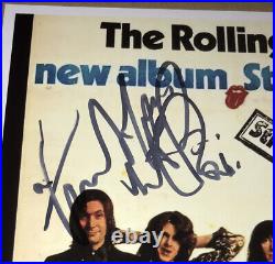 SIGNED CHARLIE WATTS THE ROLLING STONES 10x8 PHOTO RARE JAGGER RICHARDS